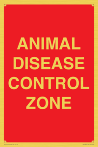 ANIMAL DISEASE CONTROL ZONE